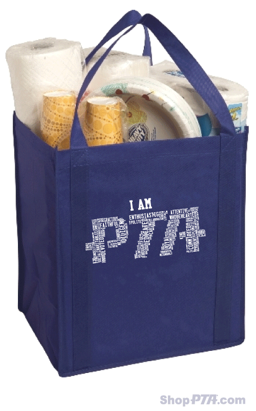 I AM PTA- Large Capacity Grocery Tote 