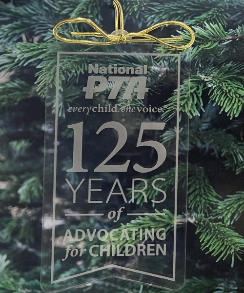 125 PTA Anniversary Holiday Ornament