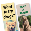 Drug Awareness Animals- Bookmarks