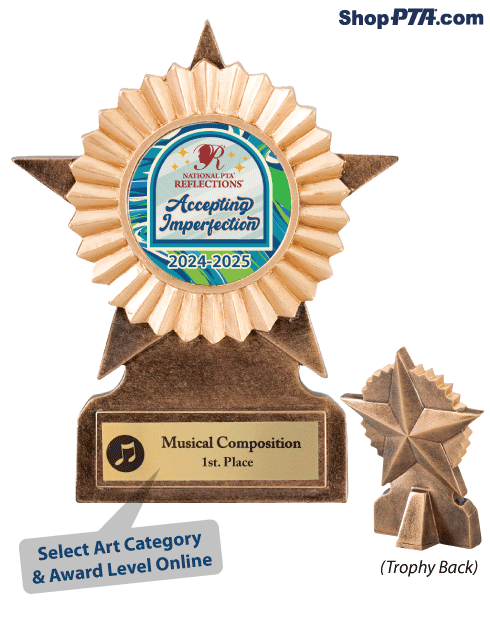 PTA Reflections- Honor Star Trophy