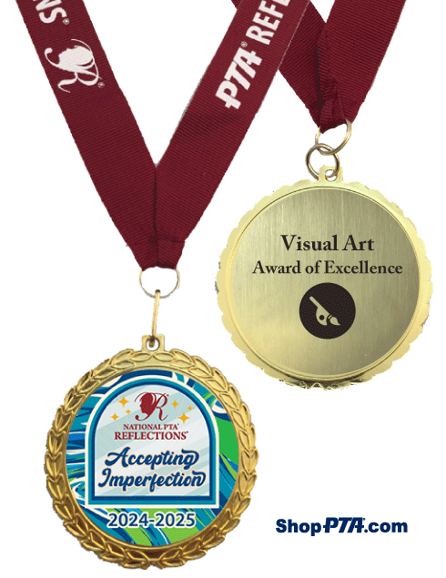 PTA Reflections- Medallion with Award Plate