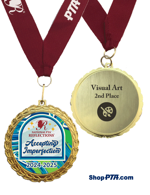 PTA Reflections- Medallion with Award Plate