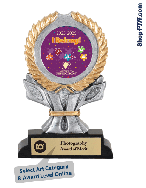 PTA Reflections- Gold Coronet Trophy
