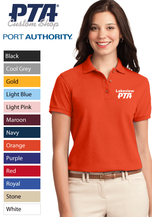 Ladies Embroidered Polo Shirt- Custom Shop