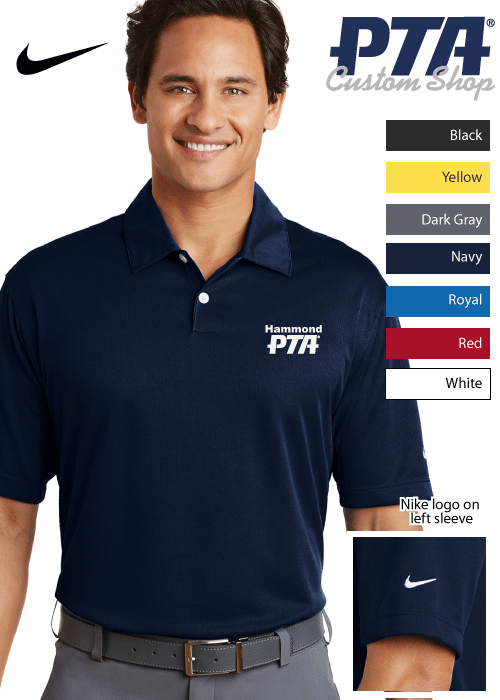 Men's Nike Dri-FIT Pebble Texture Polo- Custom Shop