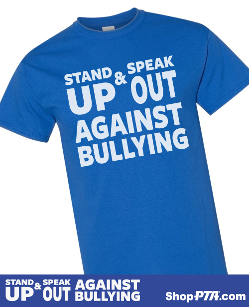 Anti-Bullying- Blue T-Shirt