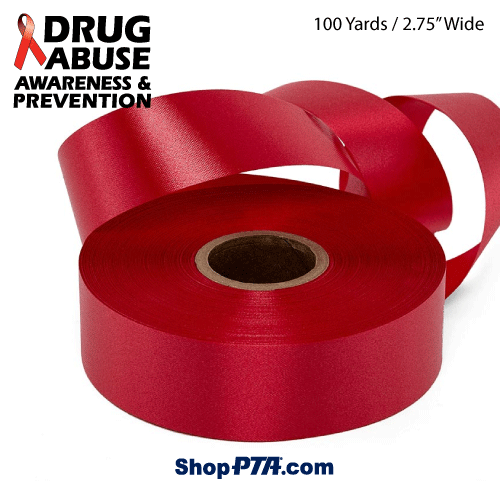 Extra Wide Red Ribbon Roll