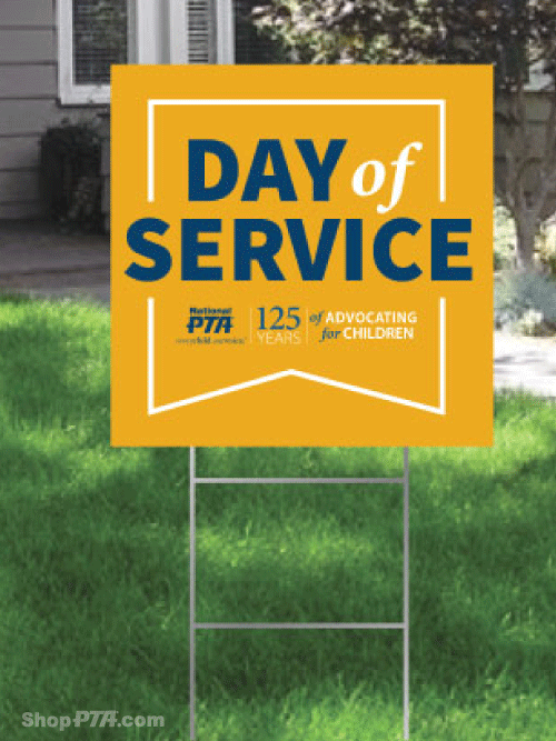 Day of Service - Yard Signs