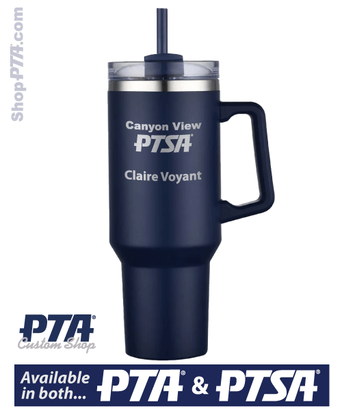 40 oz. Laser Engraved Steel Tumbler- Custom Shop