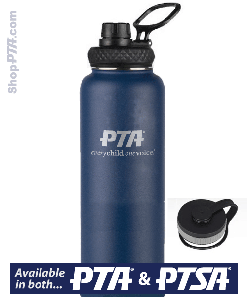 40 oz. Laser Engraved Steel Water Bottle