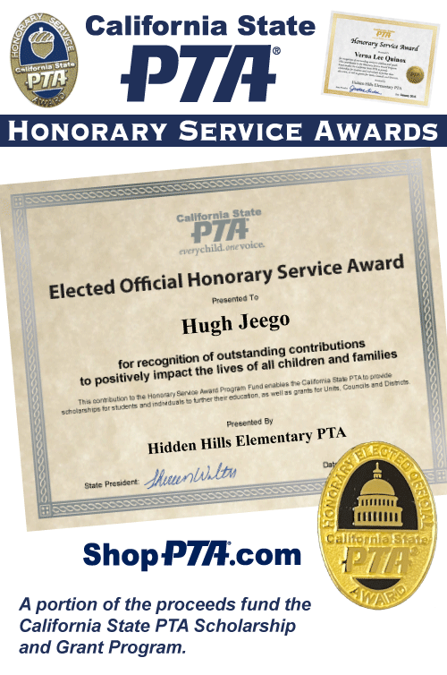 CAPTA - Elected Official Honorary Service Award