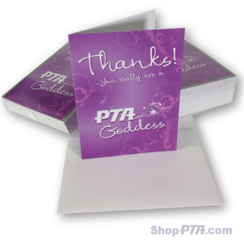 PTA Goddess- Thank You Cards