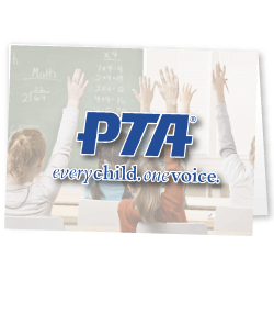 PTA Greeting Cards- Classroom Hands
