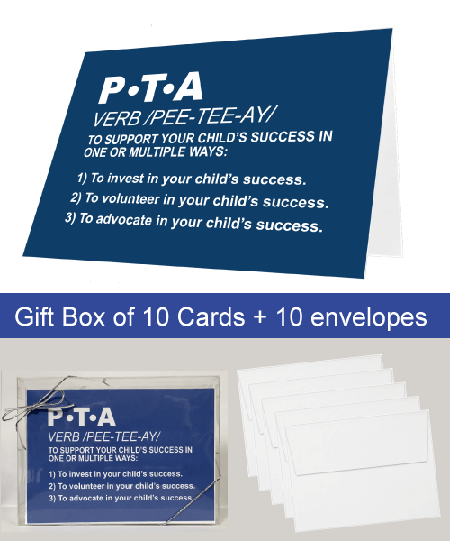 PTA is a Verb - Greeting Cards