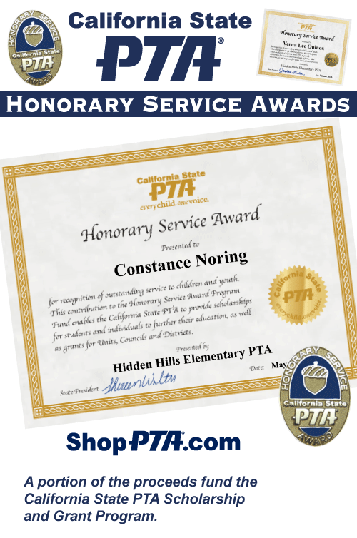 CAPTA - Honorary Service Award