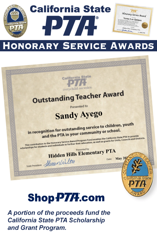 CAPTA - Outstanding Teacher Award