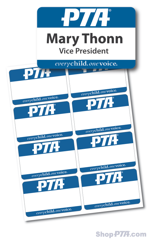 PTA & PTSA Laser Label Name Tags