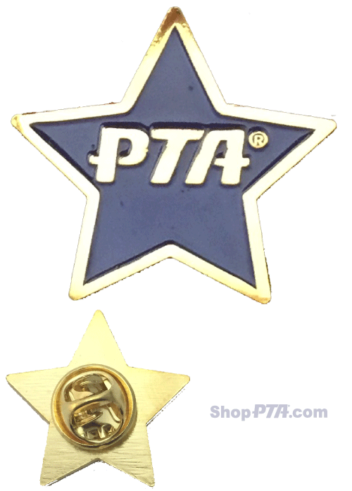 PTA Star- Lapel Pin