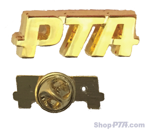 PTA Gold Lapel Pin