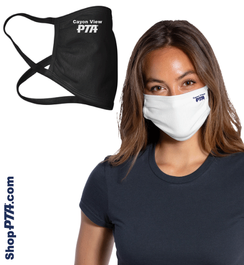 Custom Printed Cotton Knit Face Mask