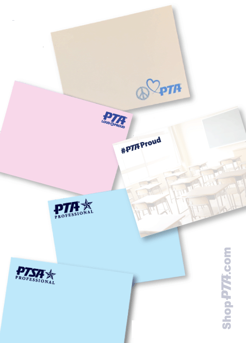 PTA / PTSA Sticky Note Pads