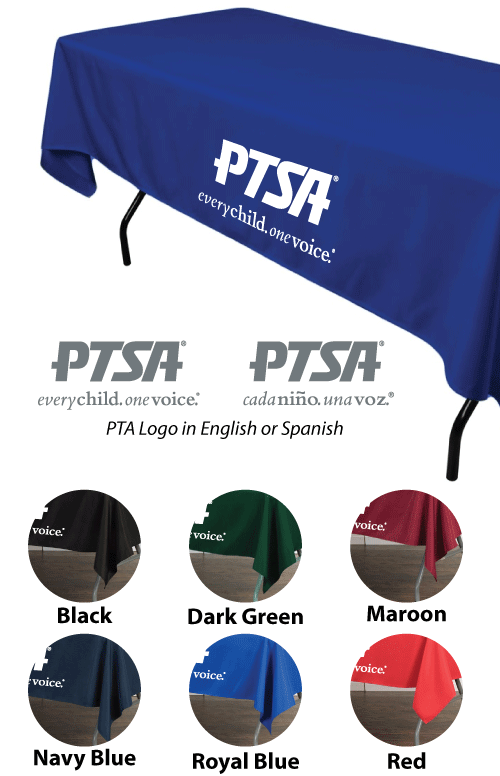PTSA Logo Tablecloth