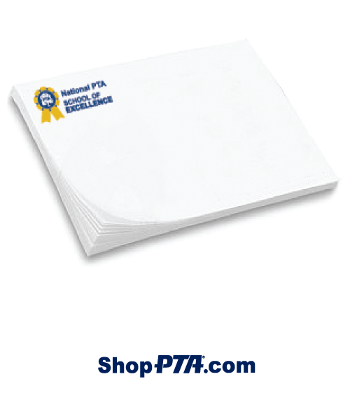 School of Excellence Sticky Note Pads