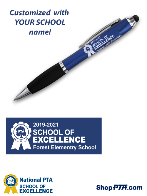 School of Excellence- Custom Pens