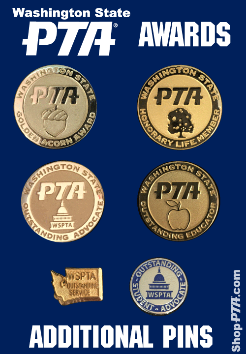 Additional WSPTA Lapel Pins