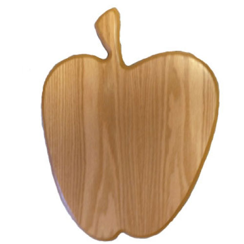 WSPTA - Large Wood Apple Cutout Plaque