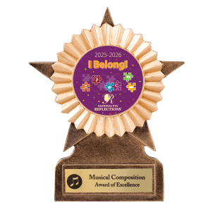 PTA Reflections- Honor Star Resin Trophy