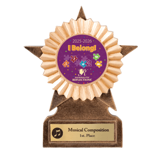 PTA Reflections- Honor Star Trophy