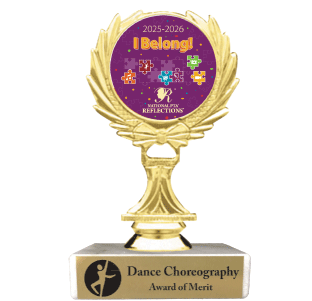 PTA Reflections- Marble Wreath Trophy