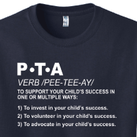 PTA is a Verb - T-Shirt