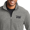 Men's Heather Microfleece Full-Zip Jacket- Custom Shop