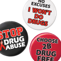 Drug Awareness- Prevention Message Buttons
