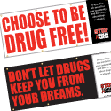 Drug Awareness- Prevention Message Banners