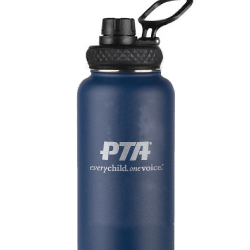40 oz. Laser Engraved Steel Water Bottle