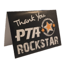 PTA Rockstar- Thank You Cards