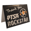 PTSA Rockstar- Thank You Cards