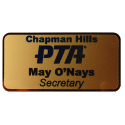 PTA / PTSA Brass Name Badge- Custom Shop