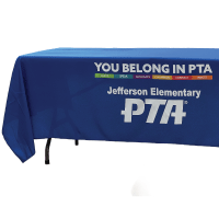 YOU BELONG IN PTA -  Custom Tablecloth