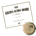 Golden Acorn Award: Certificate + Pin