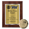 Golden Acorn Award: Plaque + Pin